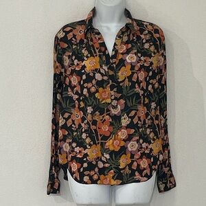 Rose+Olive Blouse Size M